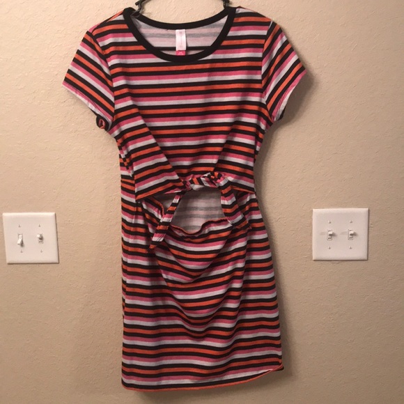 CUTE STRIPED DRESS - Picture 2 of 3